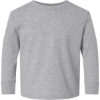 Custom Toddler Cotton Jersey Long Sleeve Tee Heather