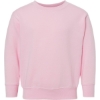 Custom Toddler Fleece Crewneck Sweatshirt Pink