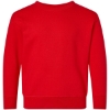 Custom Toddler Fleece Crewneck Sweatshirt Red