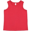 Custom Toddler Fine Jersey Tank Red