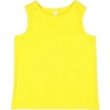 Custom Toddler Fine Jersey Tank Yellow