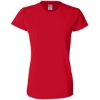 Custom Womens USA-Made T-Shirt Red