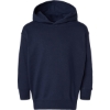Custom Toddler Pullover Fleece Hoodie Navy
