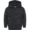 Custom Toddler Pullover Fleece Hoodie Storm Camo