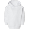 Custom Toddler Pullover Fleece Hoodie White