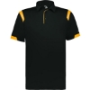 Custom Unisex On the Rise Polo Black/ Gold