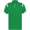 Custom Unisex On the Rise Polo Kelly/ White
