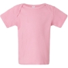 Custom Infant Baby Rib Tee Pink