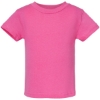 Custom Infant Cotton Jersey Tee Raspberry