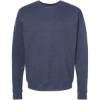 Custom Unisex Fleece Crewneck Sweatshirt Heather Denim