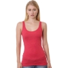 Custom Womens USA-Made Tank Top Heather Red