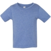 Custom Infant Triblend Tee Blue Triblend