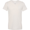 Custom Unisex Triblend V-Neck Tee Cement Triblend