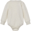 Custom Infant Fleece Bodysuit Natural Heather