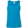 Custom Youth Jersey Tank Neon Blue