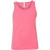 Custom Youth Jersey Tank Neon Pink