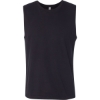 Custom Jersey Muscle Tank Black