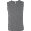 Custom Jersey Muscle Tank Deep Heather