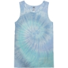 Custom Unisex Tie-Dyed Tank Top Lagoon