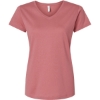 Custom Womens Fine Jersey V-Neck Tee Mauvelous