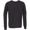 Custom Youth Triblend Long Sleeve Tee Charcoal Black Triblend