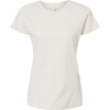 Custom Womens Fine Jersey Tee Natural Heather
