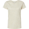 Custom Womens Fine Jersey Tee Natural Leopard