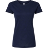 Custom Womens Fine Jersey Tee Navy