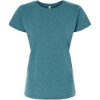 Custom Womens Fine Jersey Tee Surf Blackout