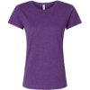 Custom Womens Fine Jersey Tee Vintage Purple