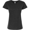 Custom Womens Fine Jersey Tee Vintage Smoke