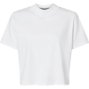 Custom Womens Boxy Tee Blended White