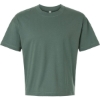 Custom Unisex Boxy Jersey Tee Basil