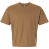 Custom Unisex Boxy Jersey Tee Coyote Brown