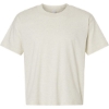 Custom Unisex Boxy Jersey Tee Natural Heather