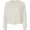 Custom Womens Relaxed Boxy Crewneck Sweatshirt Natural Heather