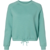 Custom Womens Relaxed Boxy Crewneck Sweatshirt Saltwater