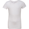 Custom Girls’ Cotton Princess T-Shirt White