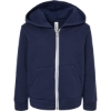 Custom Toddler Sponge Fleece Full-Zip Hoodie Sweatshirt Navy