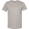 Custom Unisex Viscose Fashion Tee Heather Stone