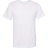 Custom Unisex Viscose Fashion Tee White