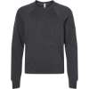 Custom Youth Sponge Fleece Crewneck Sweatshirt Dark Grey Heather