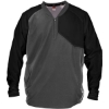 Custom Unisex Field Batters Jacket Charcoal/ Black