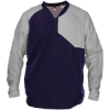 Custom Unisex Field Batters Jacket Navy/ Grey