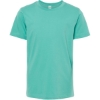 Custom Youth Organic T-Shirt Seafoam