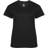 Custom Womens  Ultimate SoftLock™ V-Neck T-Shirt Black