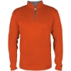 Custom Mens B-Core Quarter-Zip Pullover Burnt Orange/ Graphite