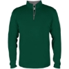 Custom Mens B-Core Quarter-Zip Pullover Forest/ Graphite