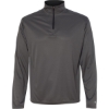 Custom Mens B-Core Quarter-Zip Pullover Graphite/ Black