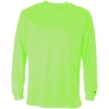 Custom Unisex B-Core Long Sleeve T-Shirt Lime